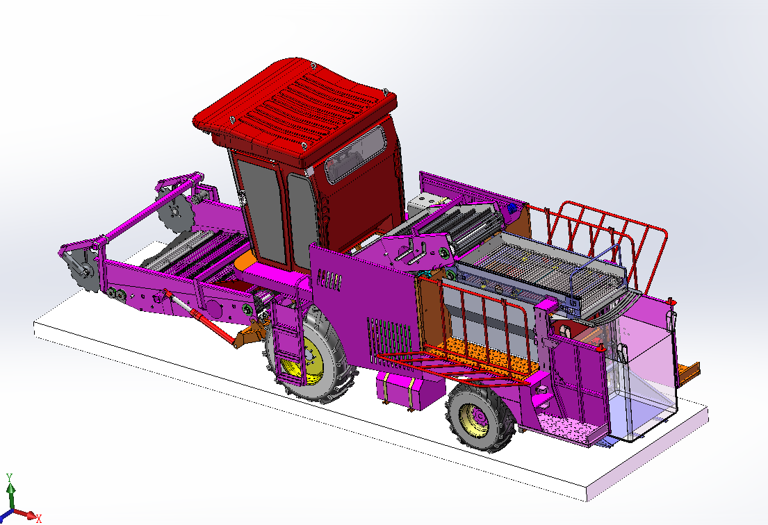 马铃薯捡拾机,166自走式收获机