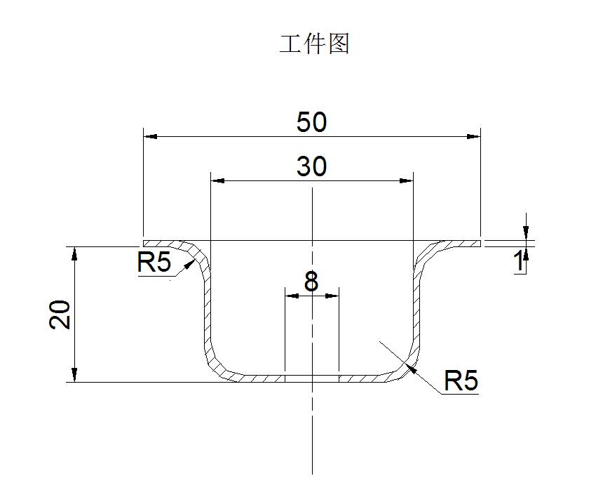 端盖级进模(CAD图+UG三维)