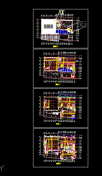 某江苏三层餐厅给排水图