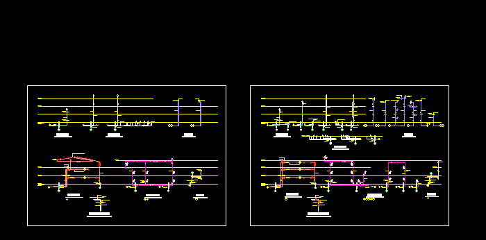 某江苏三层餐厅给排水图