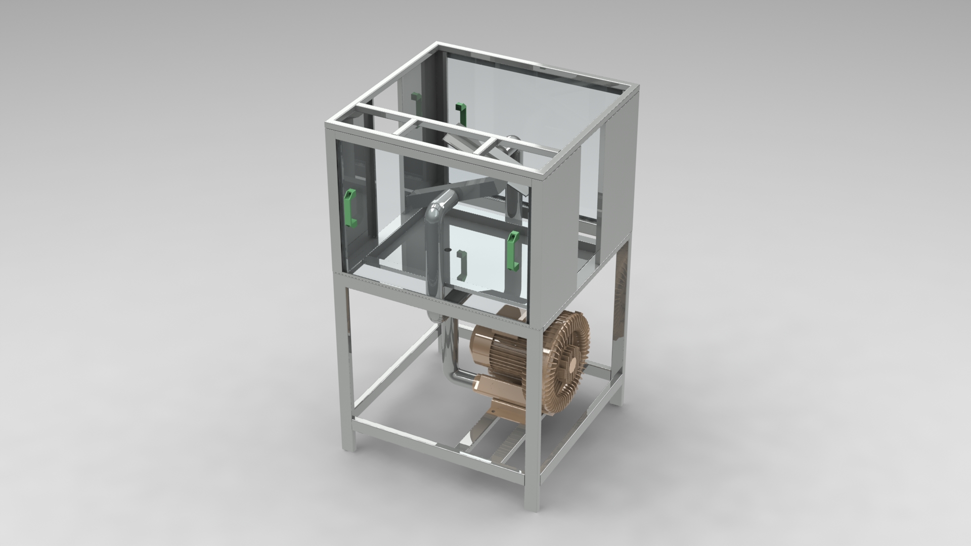 高压风刀吹干机