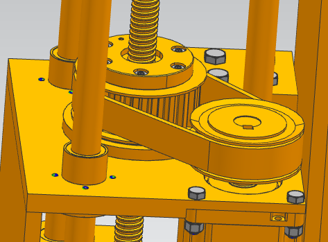 农作物升降切削器