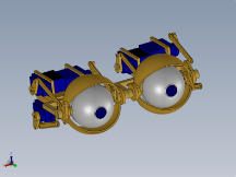 animatronic eyes仿生眼睛机构