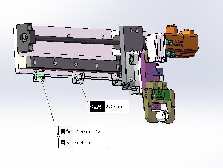 单气缸驱动双边夹紧取放料两轴机械手