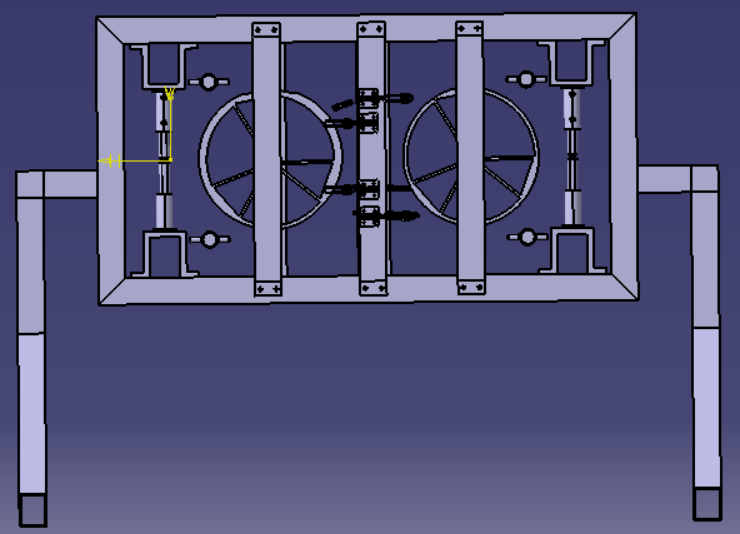 飞机发动机固定型架