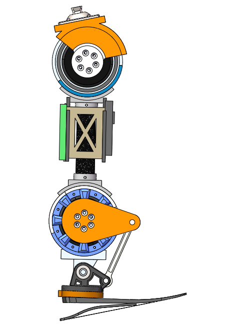行走机器人腿部