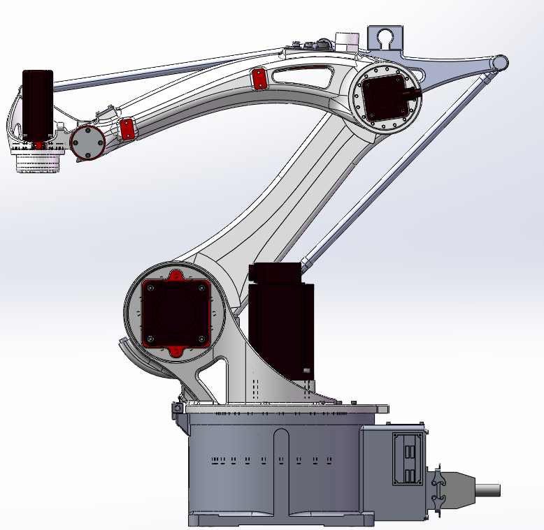 10公斤负载4轴机械手