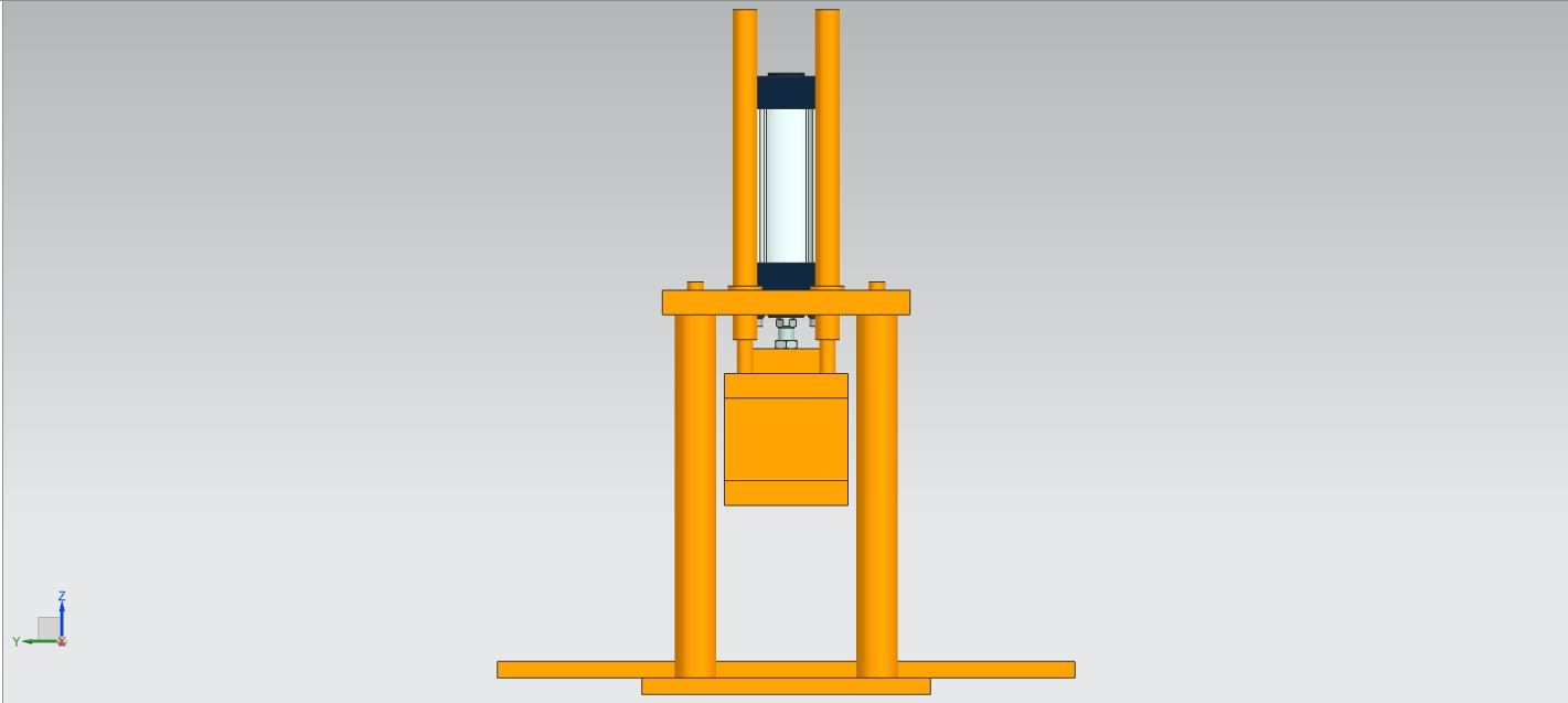 UG气动冲头模型