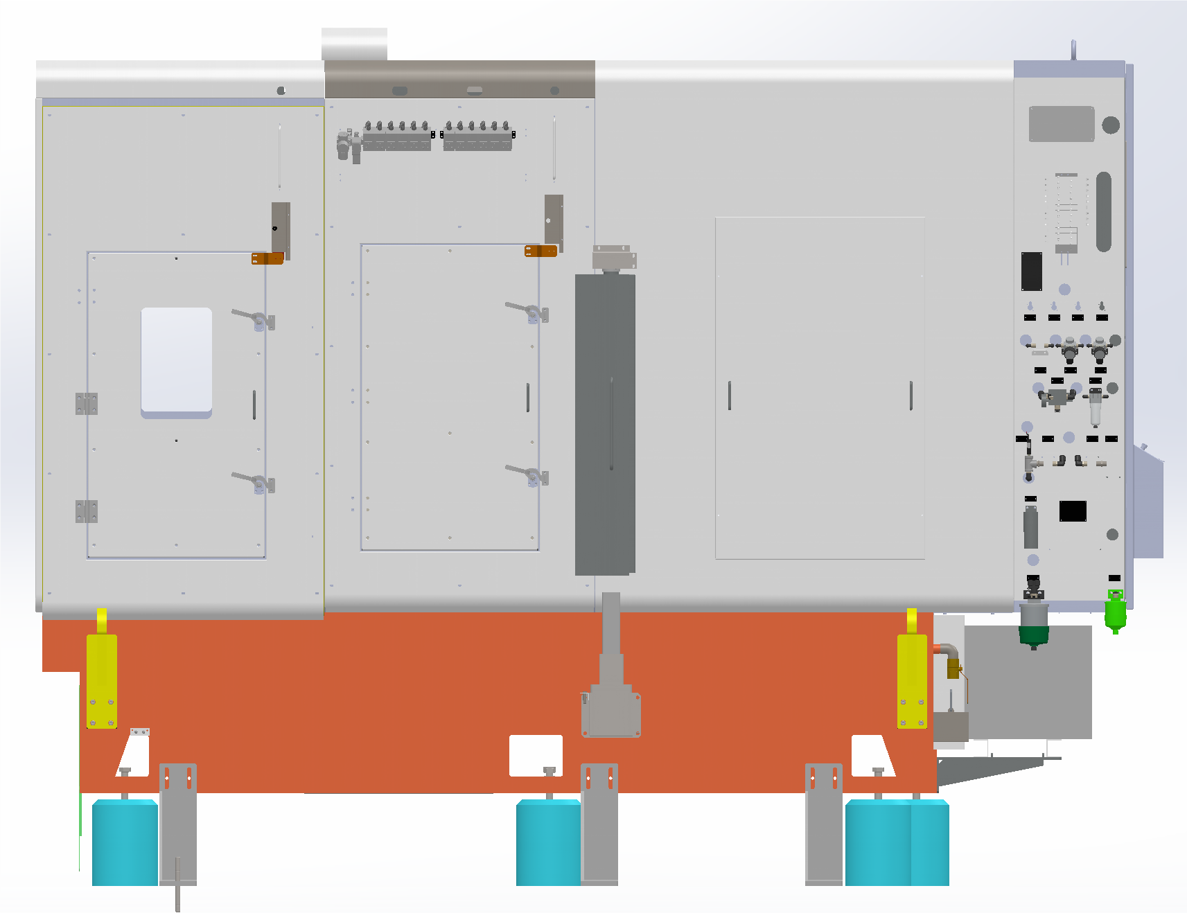 高压水去毛刺钣金外壳