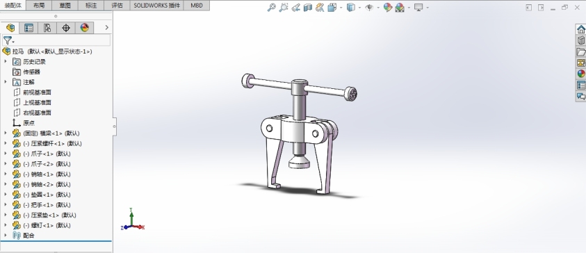 Solidworks 拉马