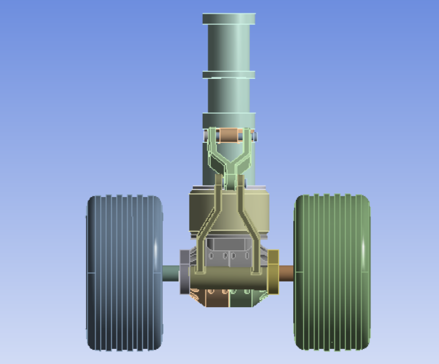 Solidworks  起落架