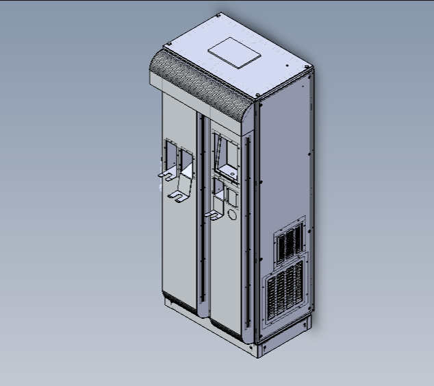 快速充电舱3D数模图纸 STEP格式