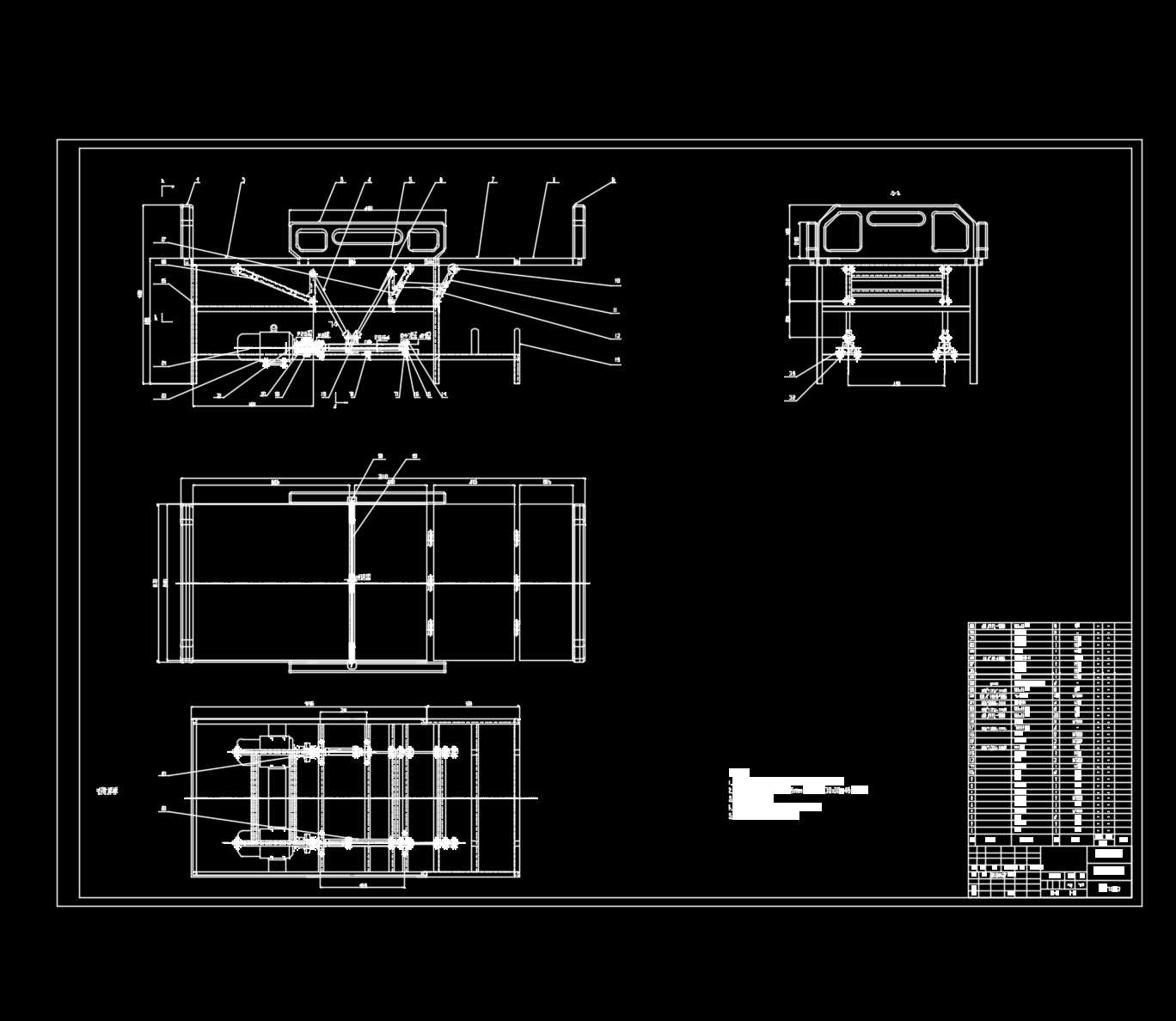 多功能可调角度病床的设计【含仿真动画】【三维PROE】+CAD+说明书