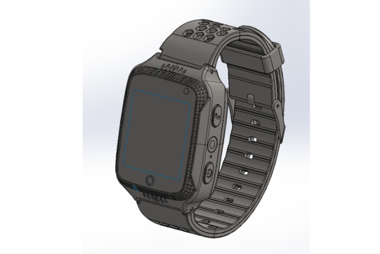 智能手表3D模型 三维Stp