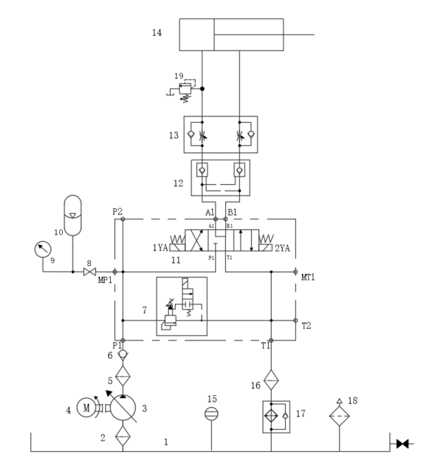 液压支架:第二题:8号专题:平衡油缸设计