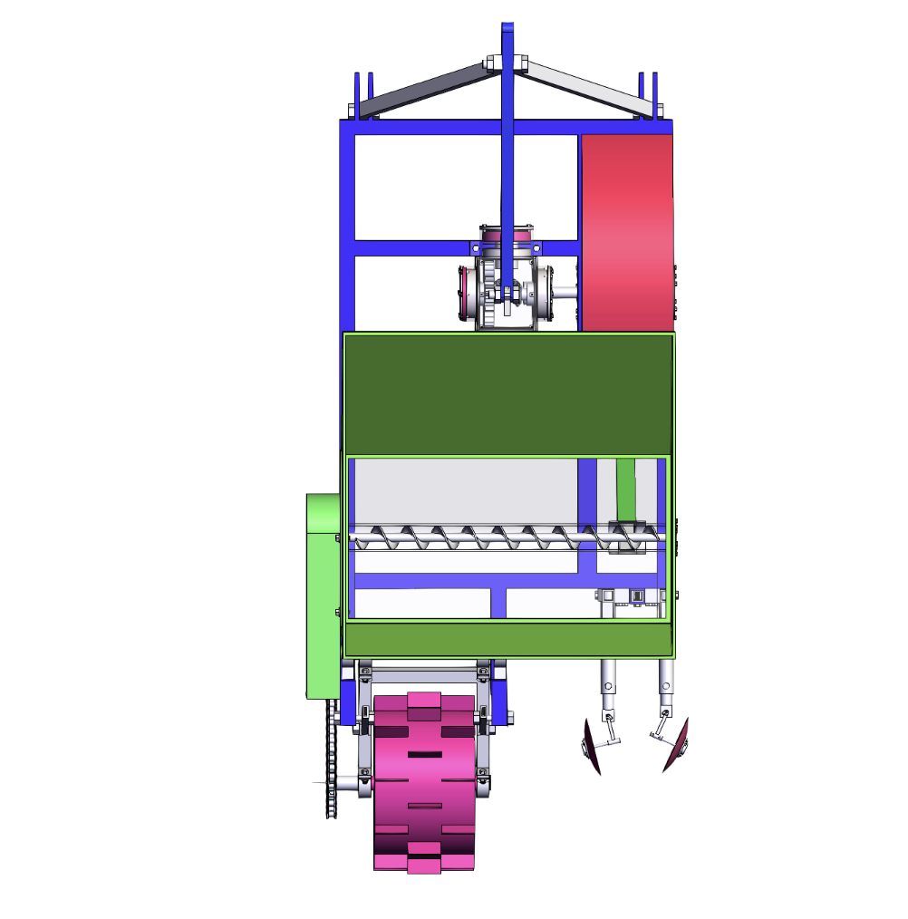 果园开沟施肥机的设计【三维SW】【9张CAD图纸+说明书】