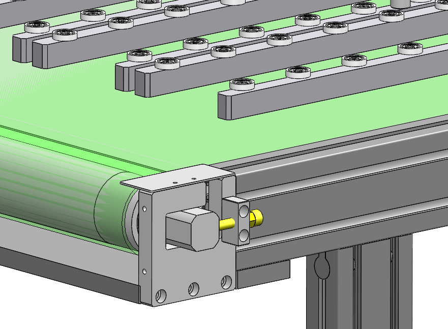 皮带输送机(带导向轮)
