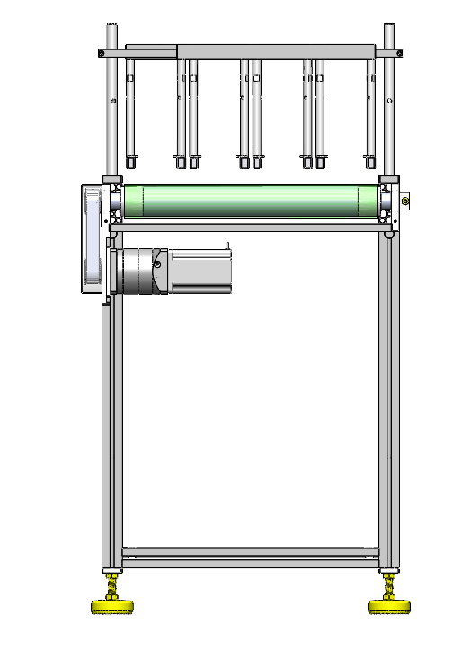 皮带输送机(带导向轮)