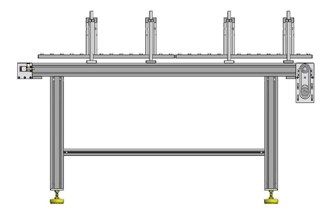 皮带输送机(带导向轮)