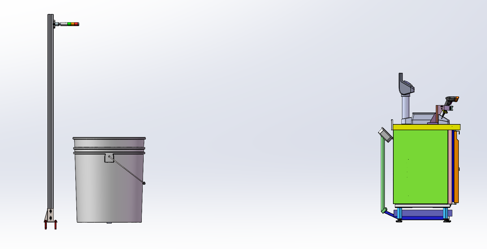 自动检测染料颜色装置