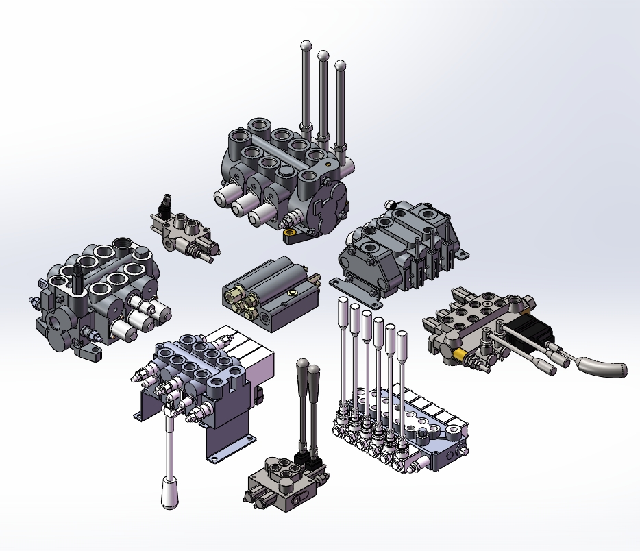 多路换向阀 9款