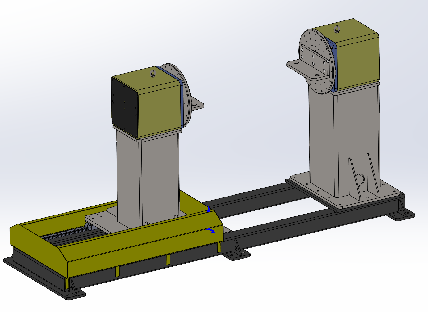 行程可调变位机
