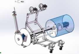 管道机器人CAD+三维SW及仿真=1558666=180