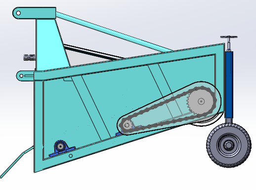 土豆马铃薯收货机