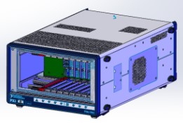 PXIE 1092机箱三维模型