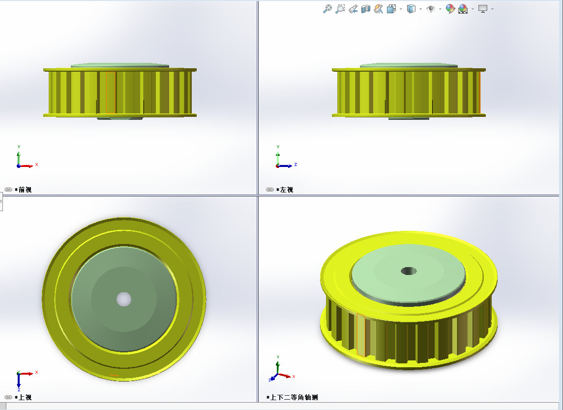 TL-200摩擦片式扭力限制器配24T同步轮