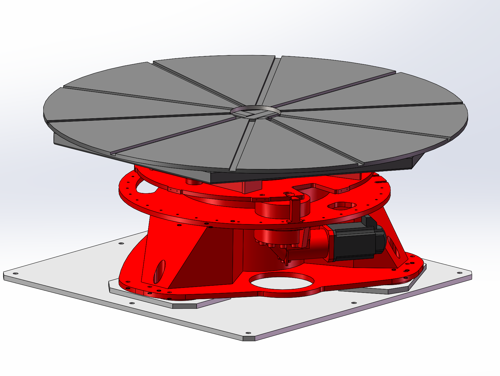 小型风电轮毂机器人打磨方案
