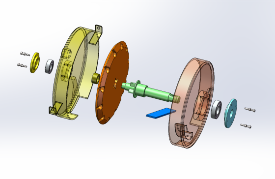 玉米气吸排种器（CAD+SW2018）