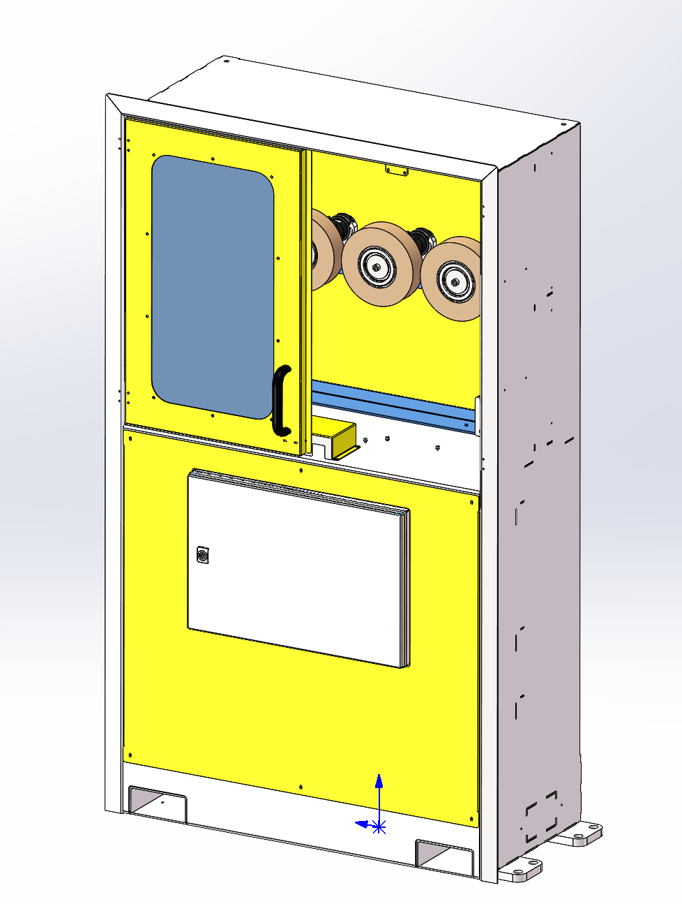 小型风电轮毂机器人打磨方案