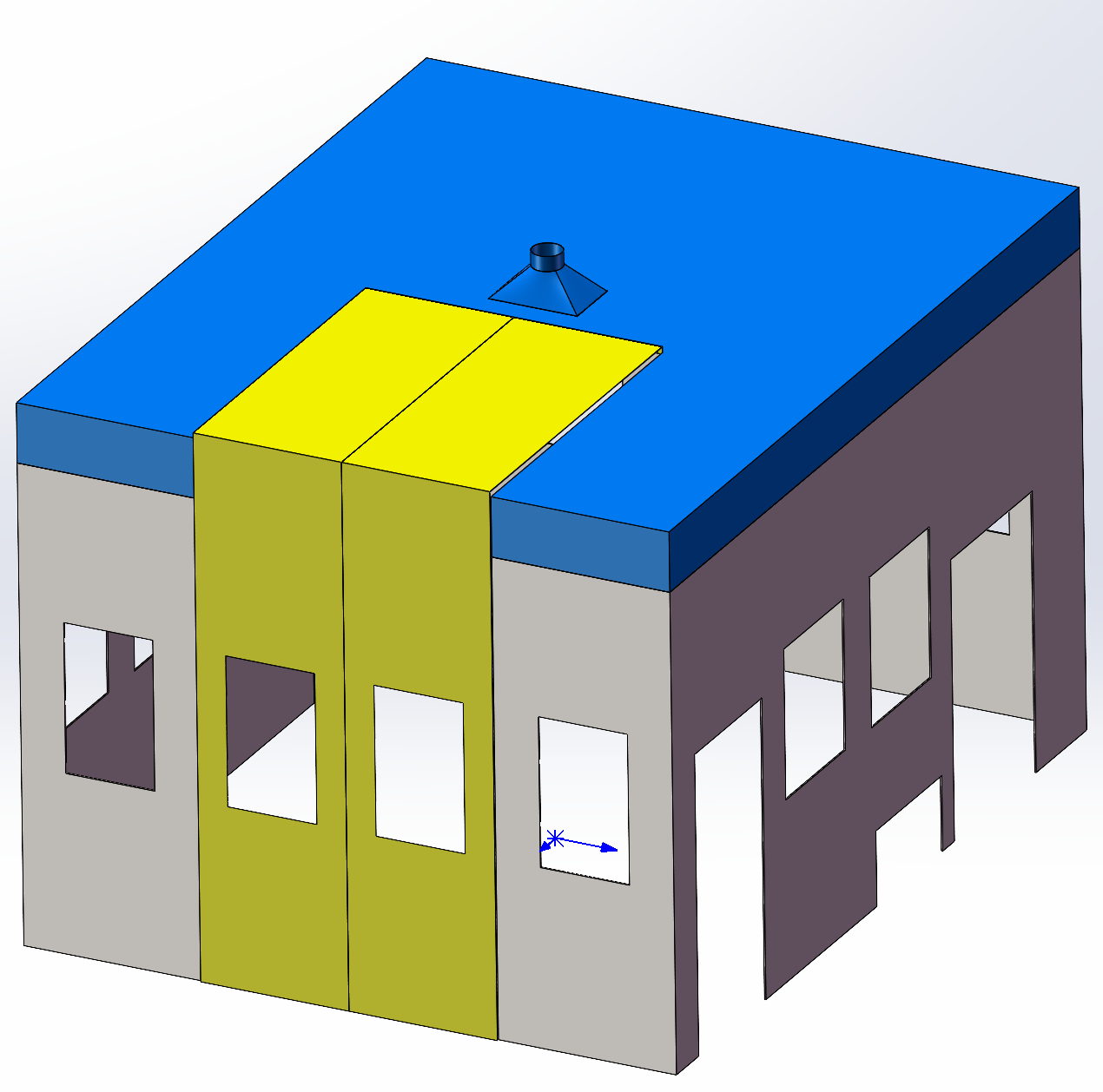 小型风电轮毂机器人打磨方案