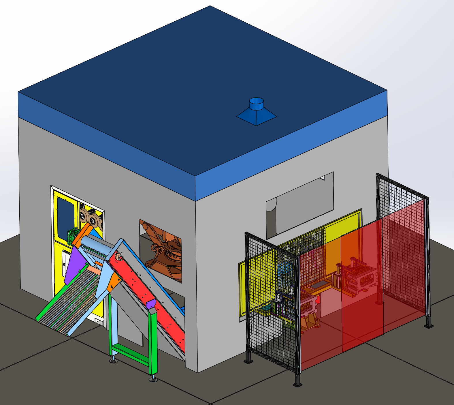 壳体铝合金切割打磨项目