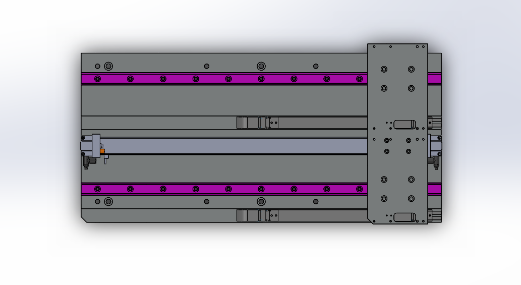 直线位移传感器滑座