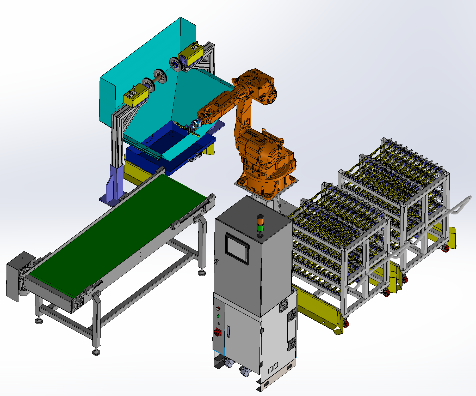 平行轴精加工去毛刺项目