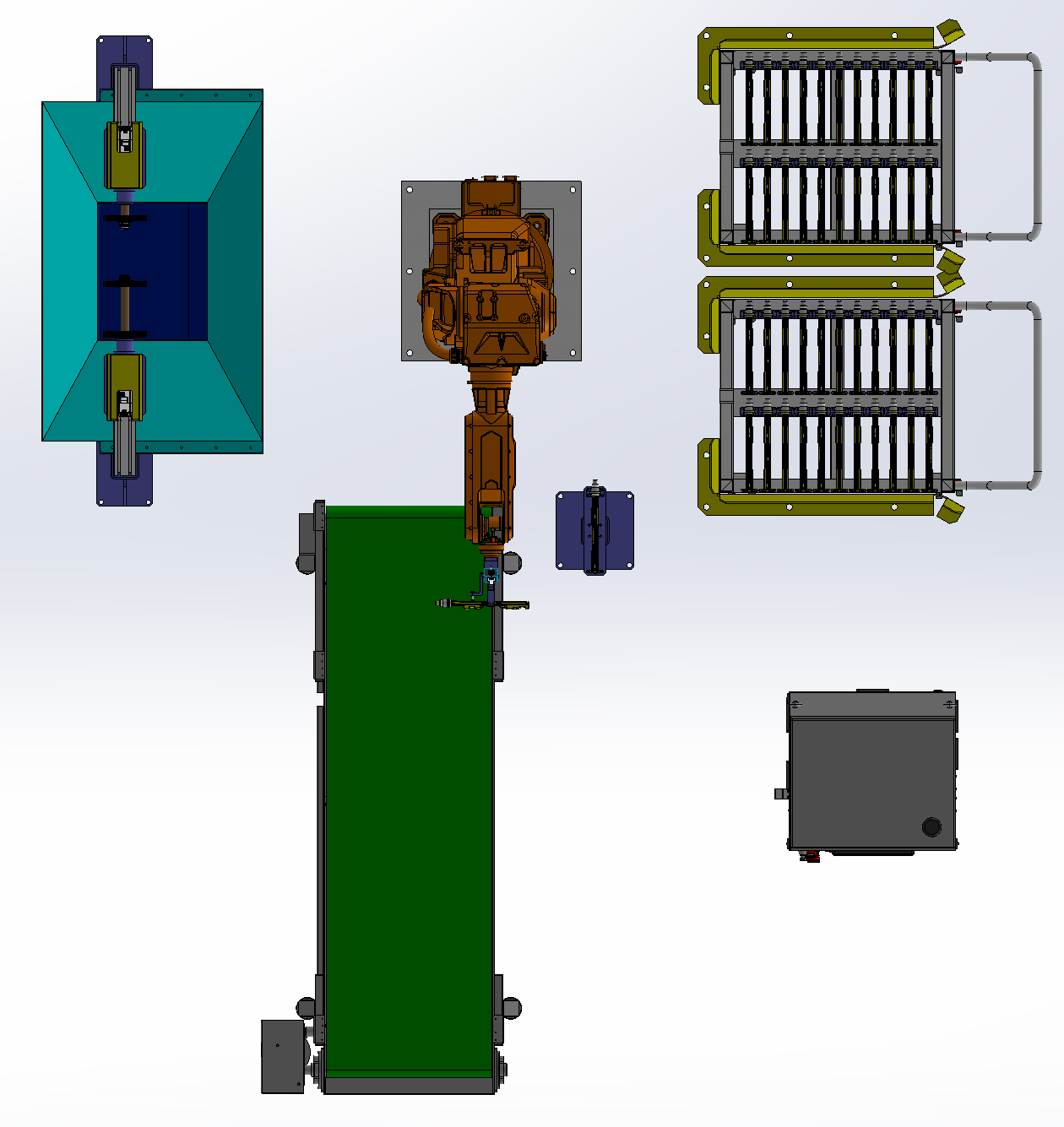 平行轴精加工去毛刺项目