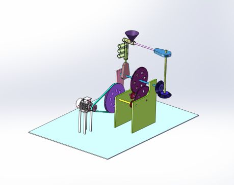 健身球自动检验分类机CAD+三维SW模型+说明书