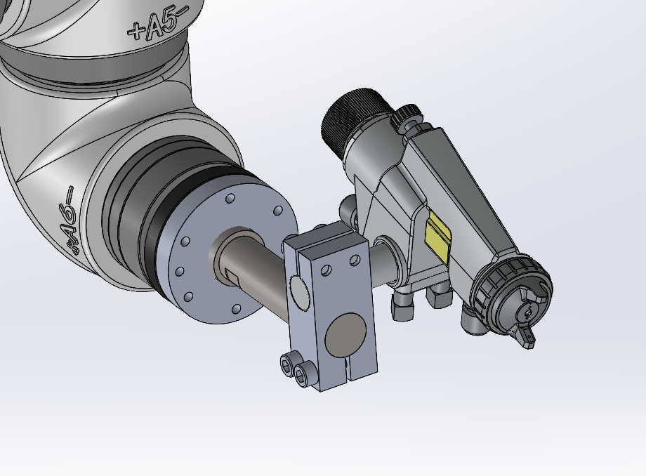 水帘喷漆室机器人自动化喷涂