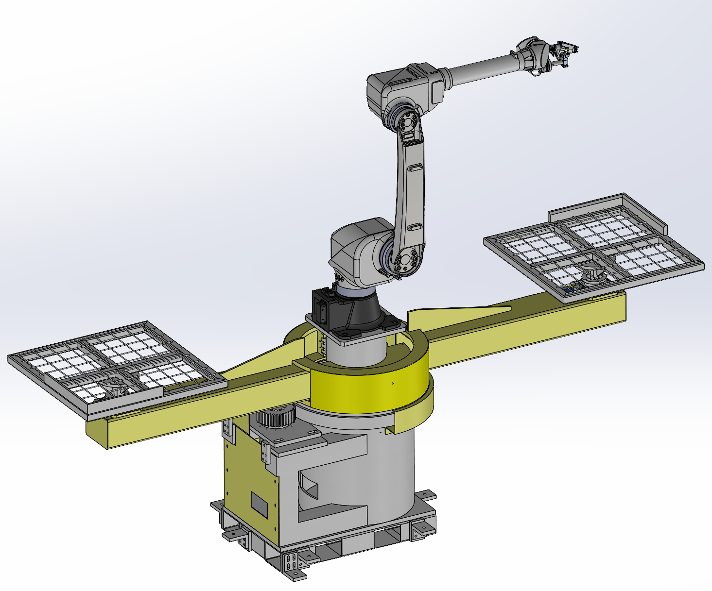 水帘喷漆室机器人自动化喷涂