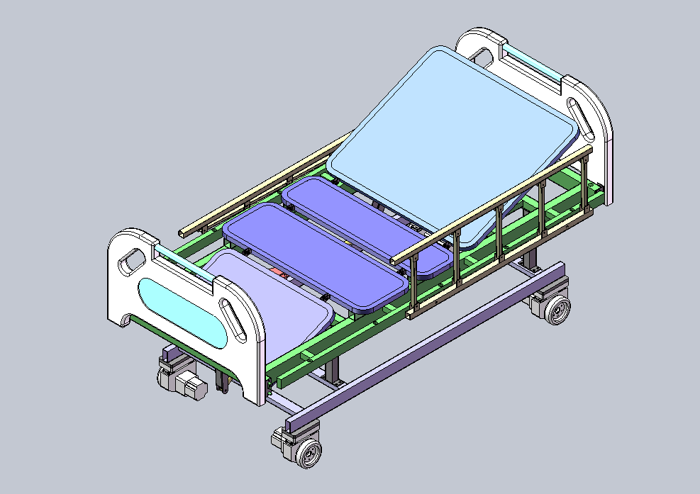 医疗床设计