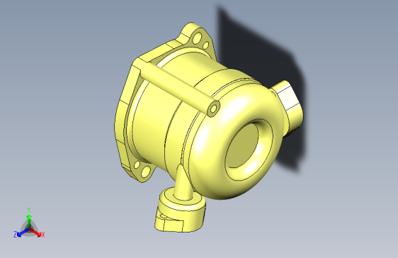 离心分离器结构设计及solidworks建模