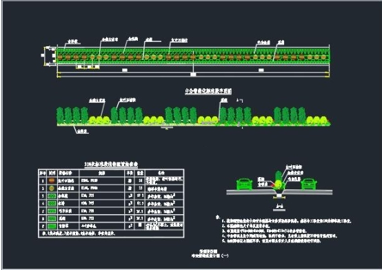 公路绿化设计图