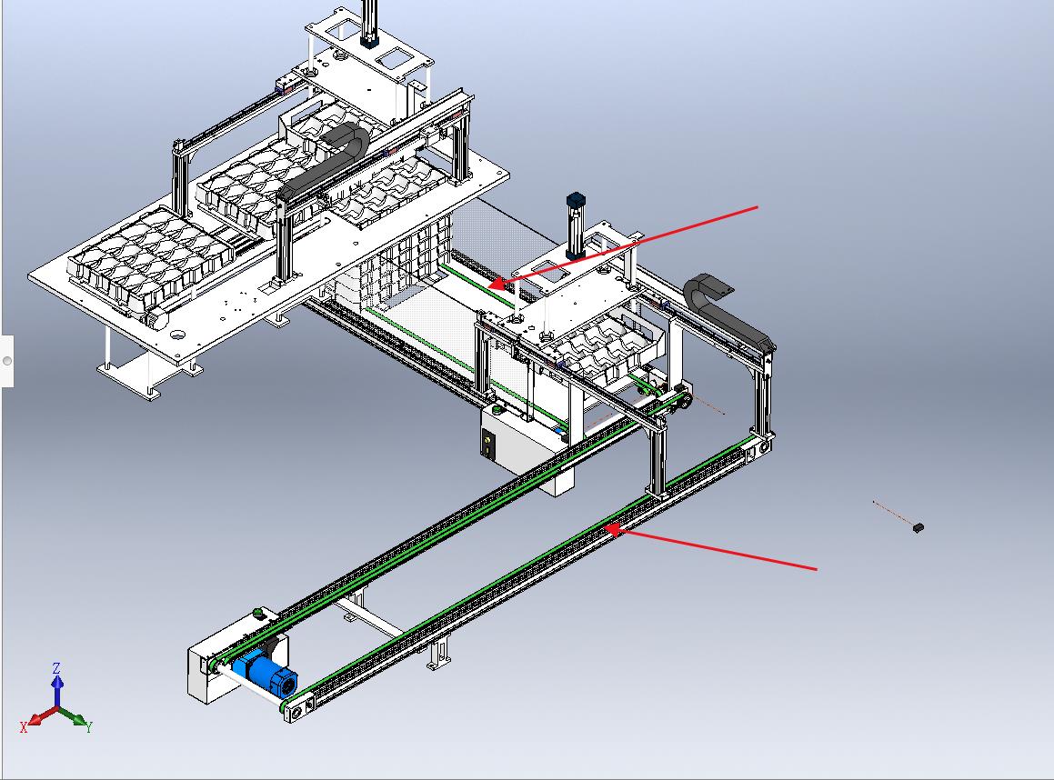 托盘顶升移栽码垛拆垛搬运输送系统