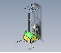 新型墙体抹灰机三维SW2016带参