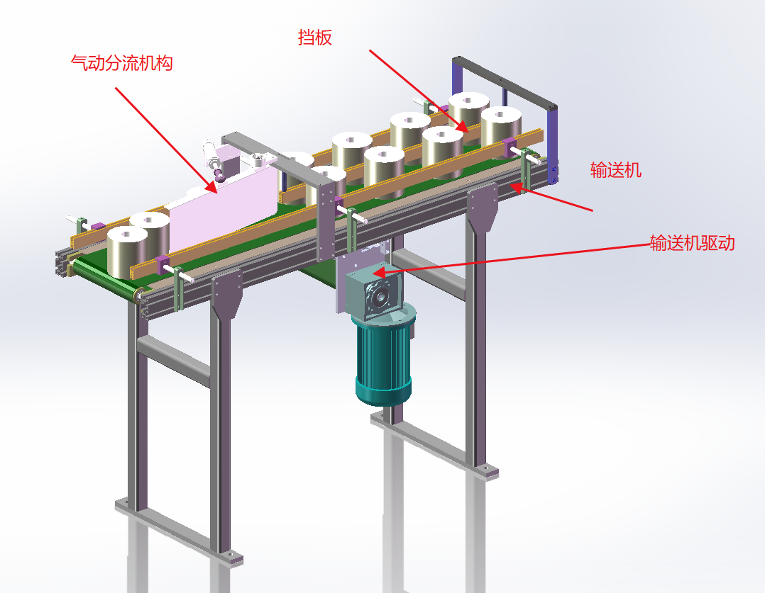 纸卷自动分流输送机