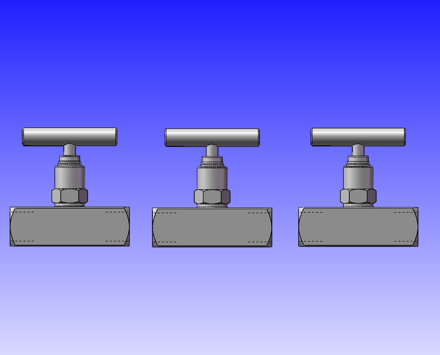 3种J13W-1系列针型阀