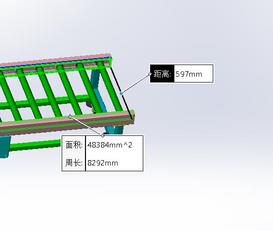 链传动堆积滚筒输送机