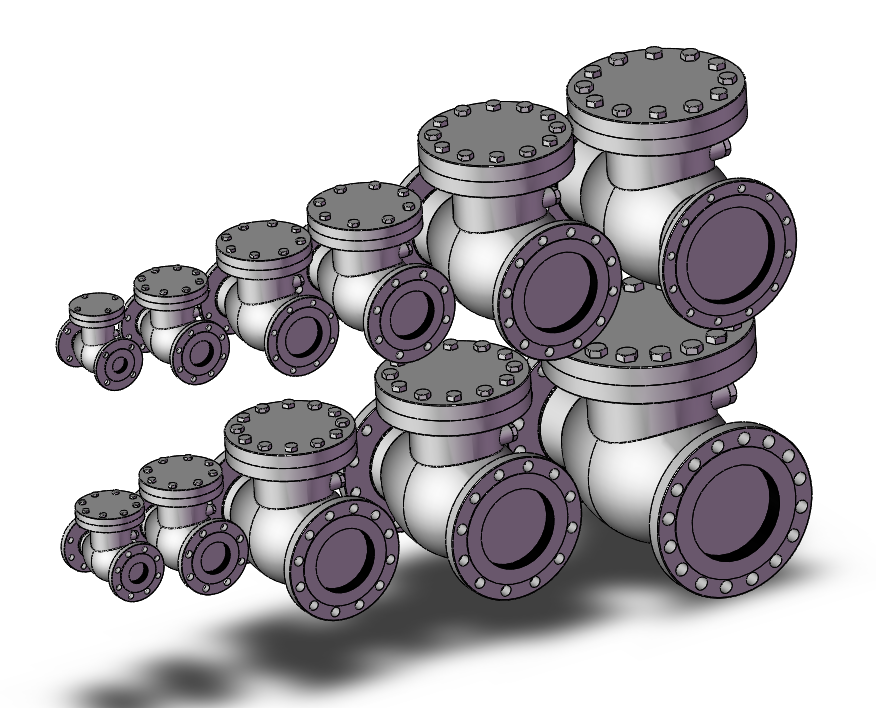 11款DN50-DN300旋启式止回阀